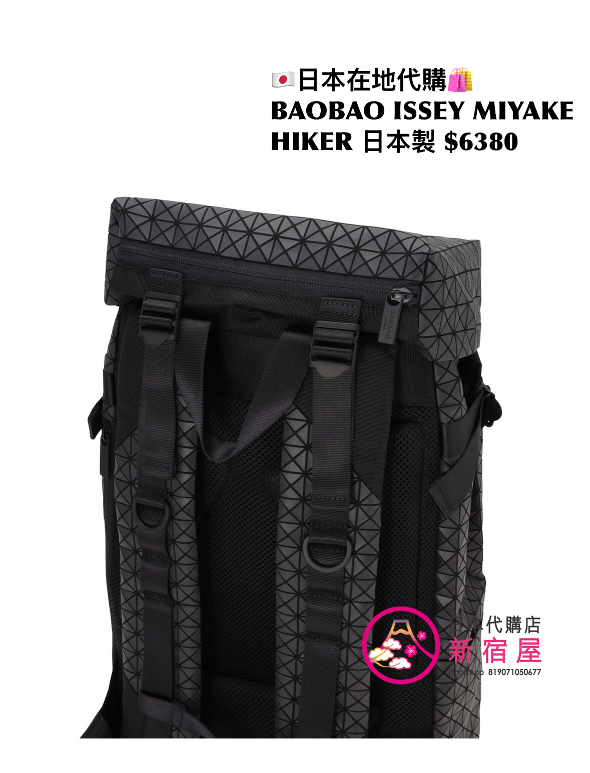 BAOBAO ISSEY MIYAKE HIKER