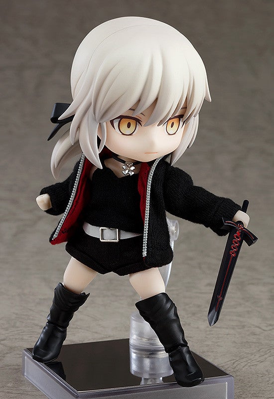 (預訂訂金 $200) (總價 $450) GSC Nendoroid Doll 黏土娃 Fate/Grand Order Saber/ 阿爾托莉亞·潘德拉剛 [Alter] 新宿Ver. (再版) (行版)
