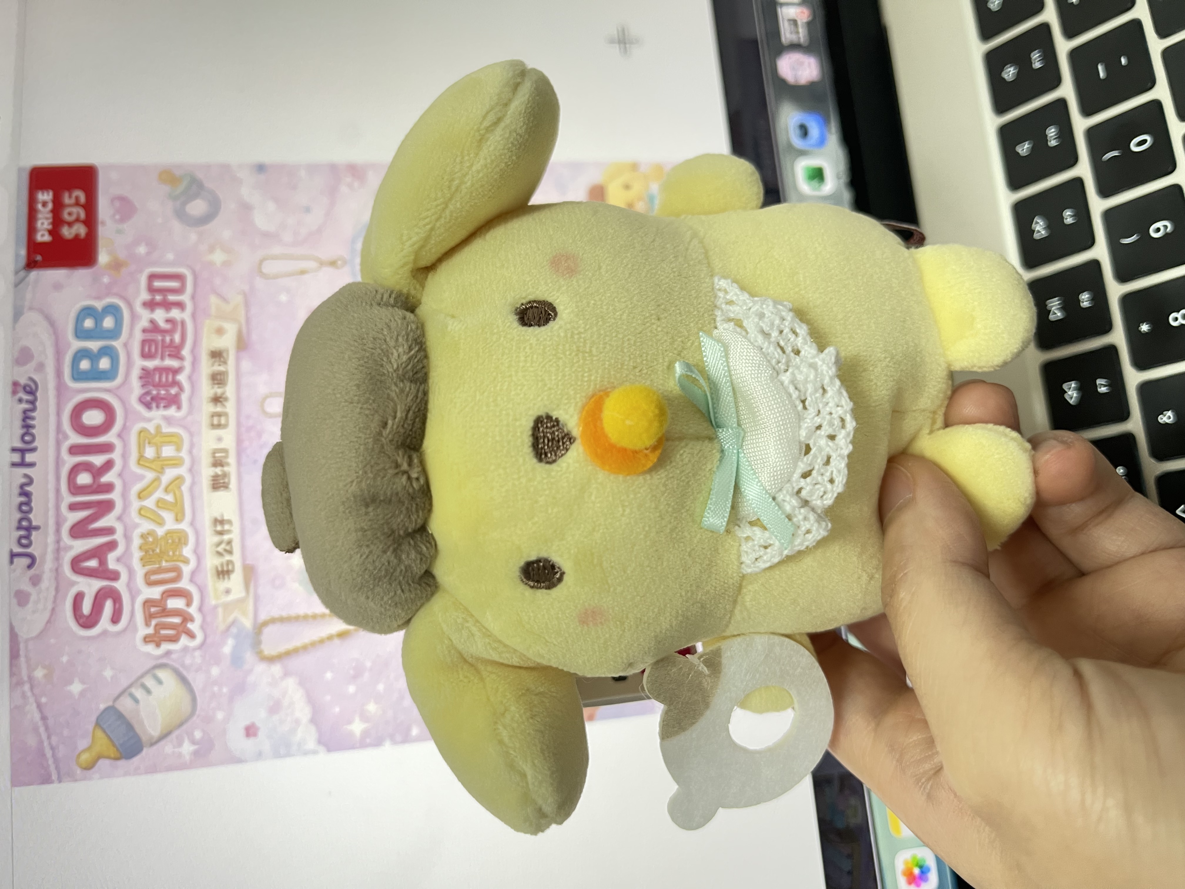 現貨 | 日本 SANRIO BB奶嘴匙扣公仔