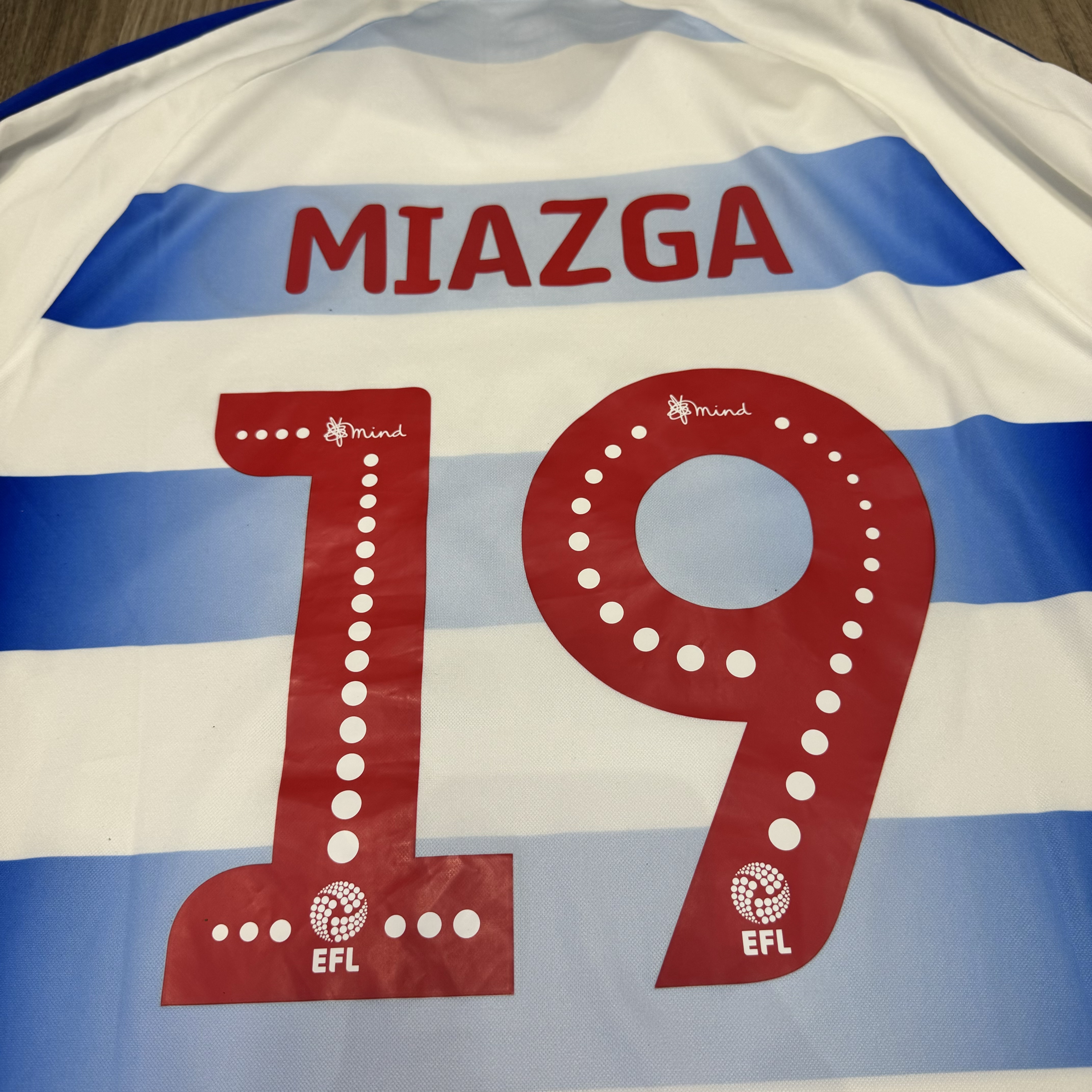 Reading 18/19 home shirt #19 Miazga