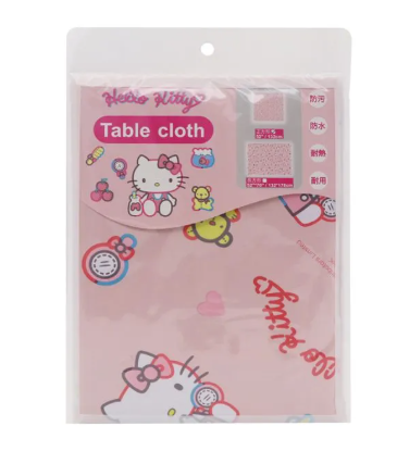 正方形檯布 HELLO KITTY KT1370