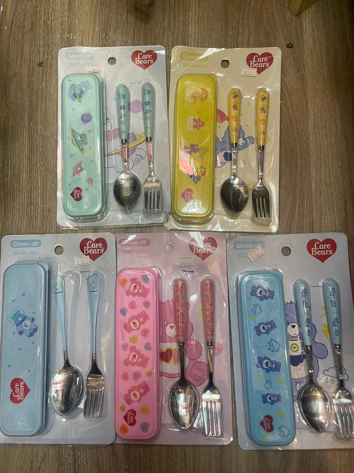 減價品🌈Care Bears 兒童餐具套裝🐻