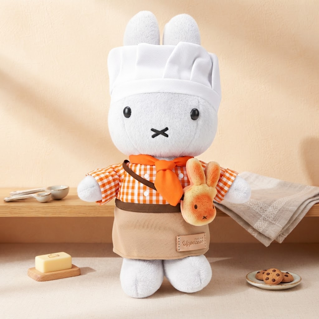 Miffy - 烘焙系列公仔 (橙色麵包師款)