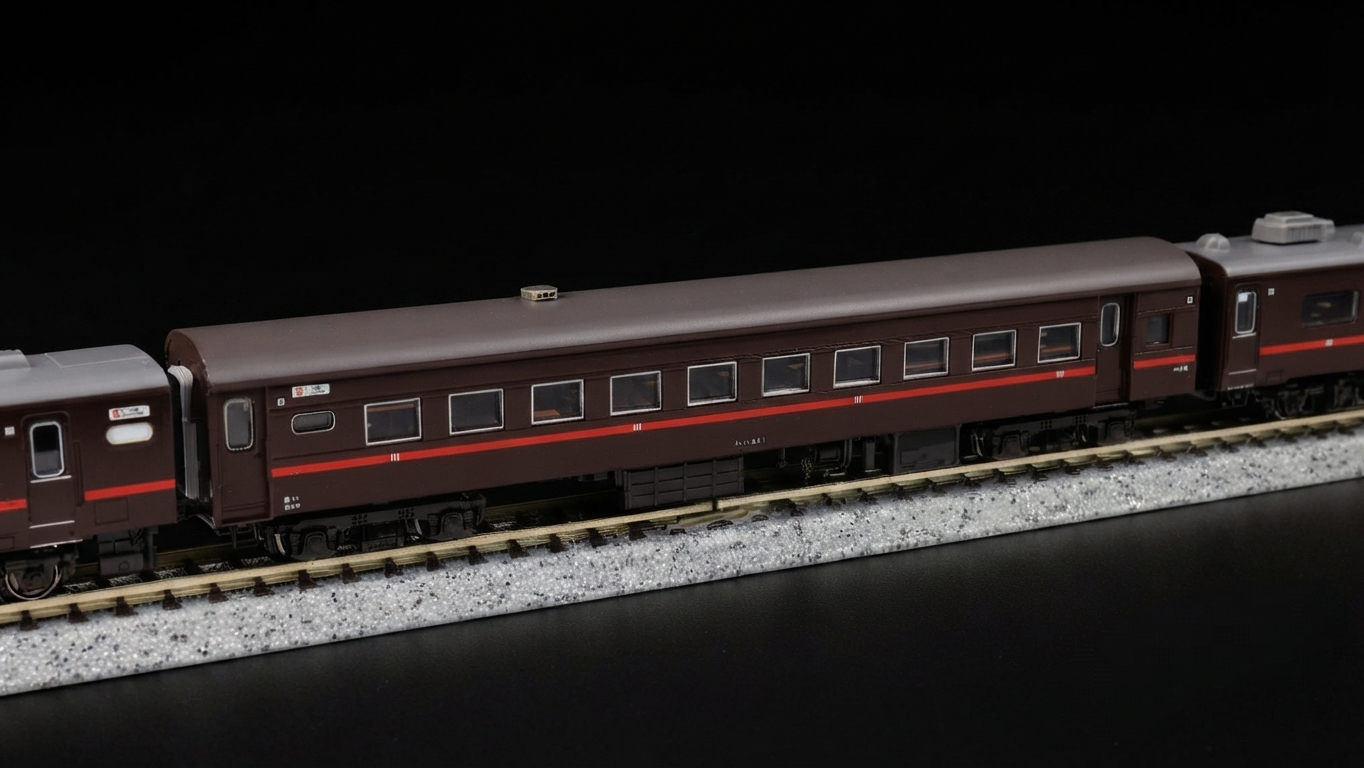 KATO SL冬季濕原號 北海道旅遊列車五節客車泊車廂