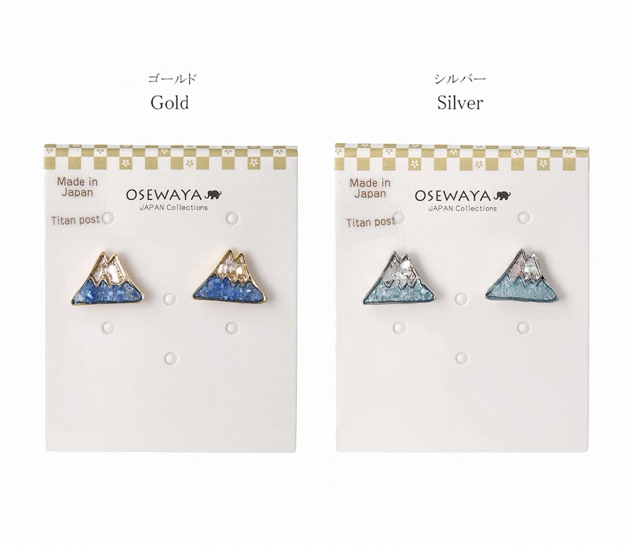 日本OSEWAYA富士山耳釘