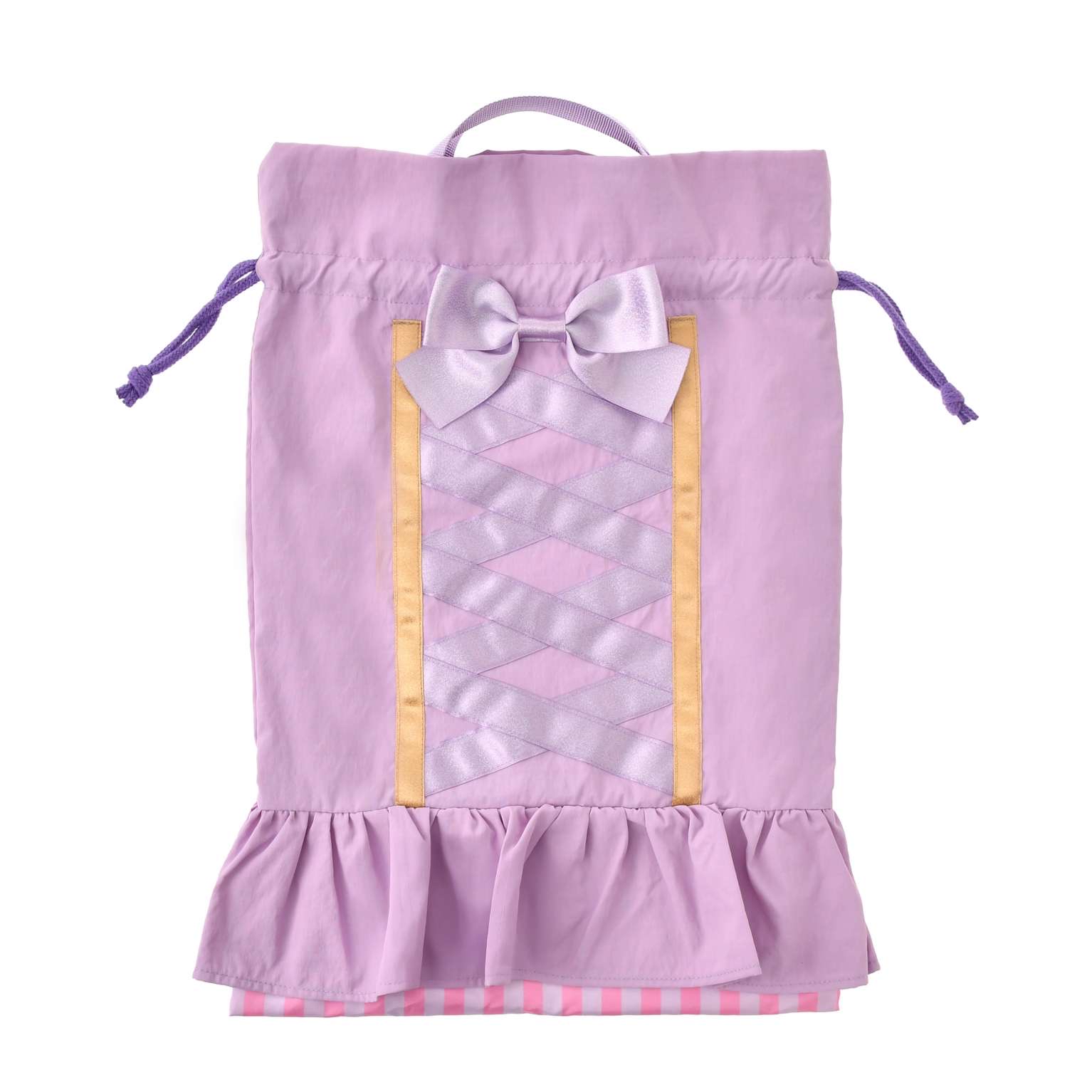 🎀【預訂】 Disney Back to School 抽繩袋 L - Rapunzel