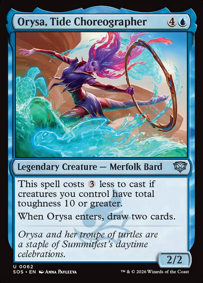 [EN] [Foil] Orysa, Tide Choreographer [SOS-062] U