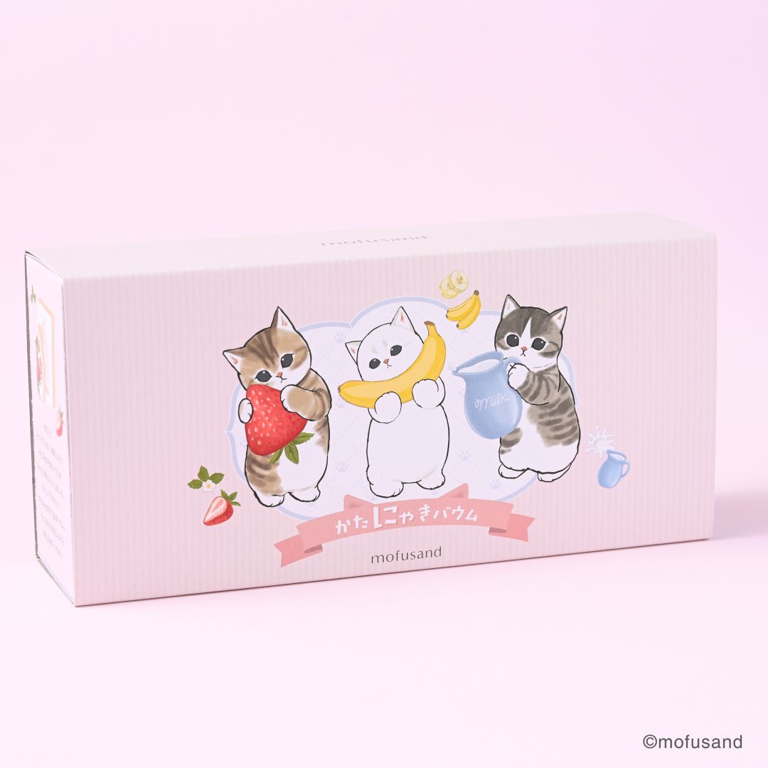 金澤萬久mofusandかたにゃきバウム３個セット年輪蛋糕 3個 - 01260347