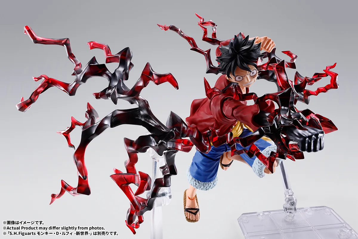 (預訂訂金 $100) (總價 $207) Bandai S.H.Figuarts 海賊王 蒙奇.D.路飛 -新世界- 配件套組 (行版) SHF One Piece Monkey D. Luffy Optional Parts Set