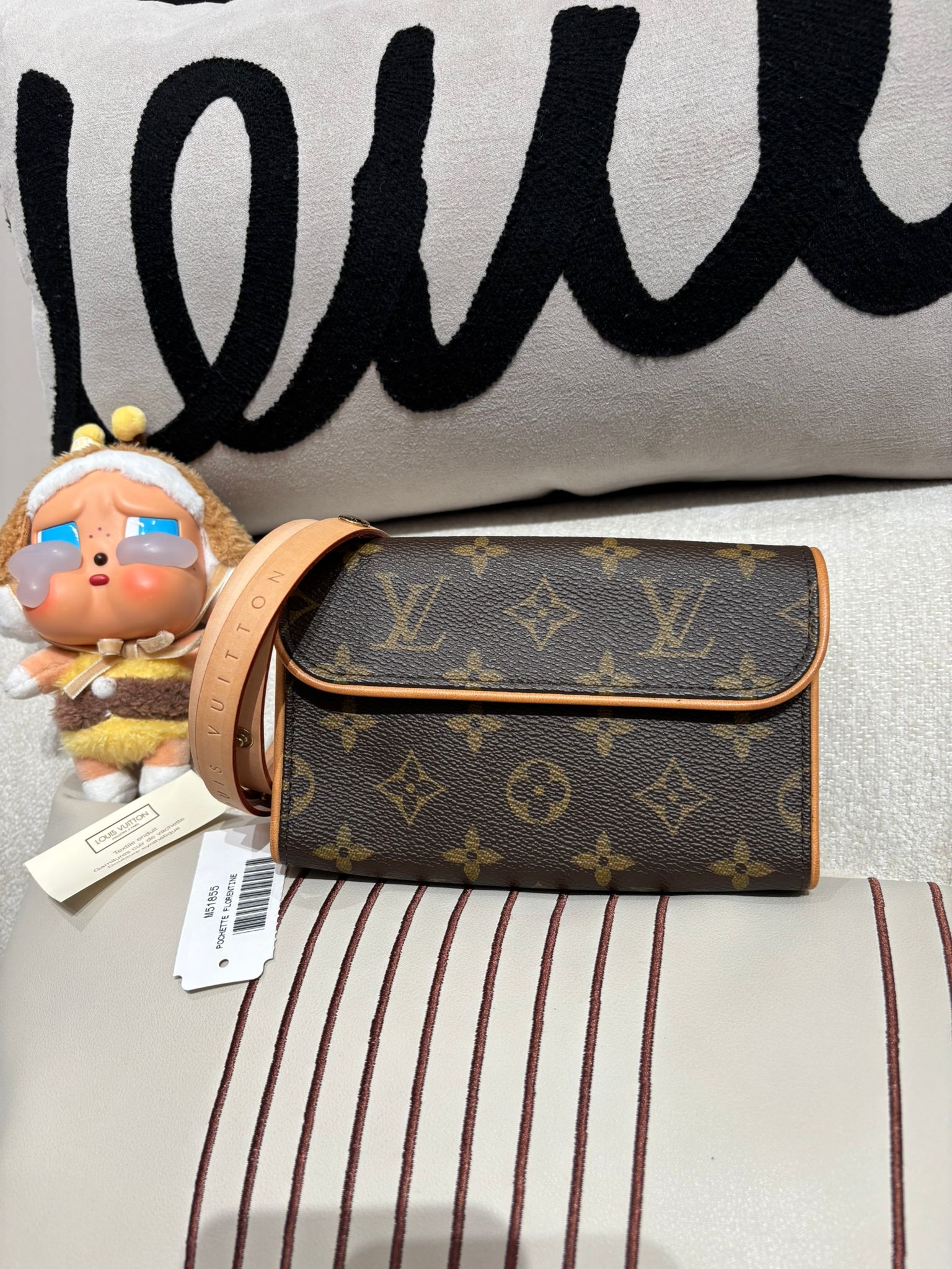 LV Pochette Florentine Monogram Belt Bag M51855 100%Authentic, 99%New ✅Dust bag