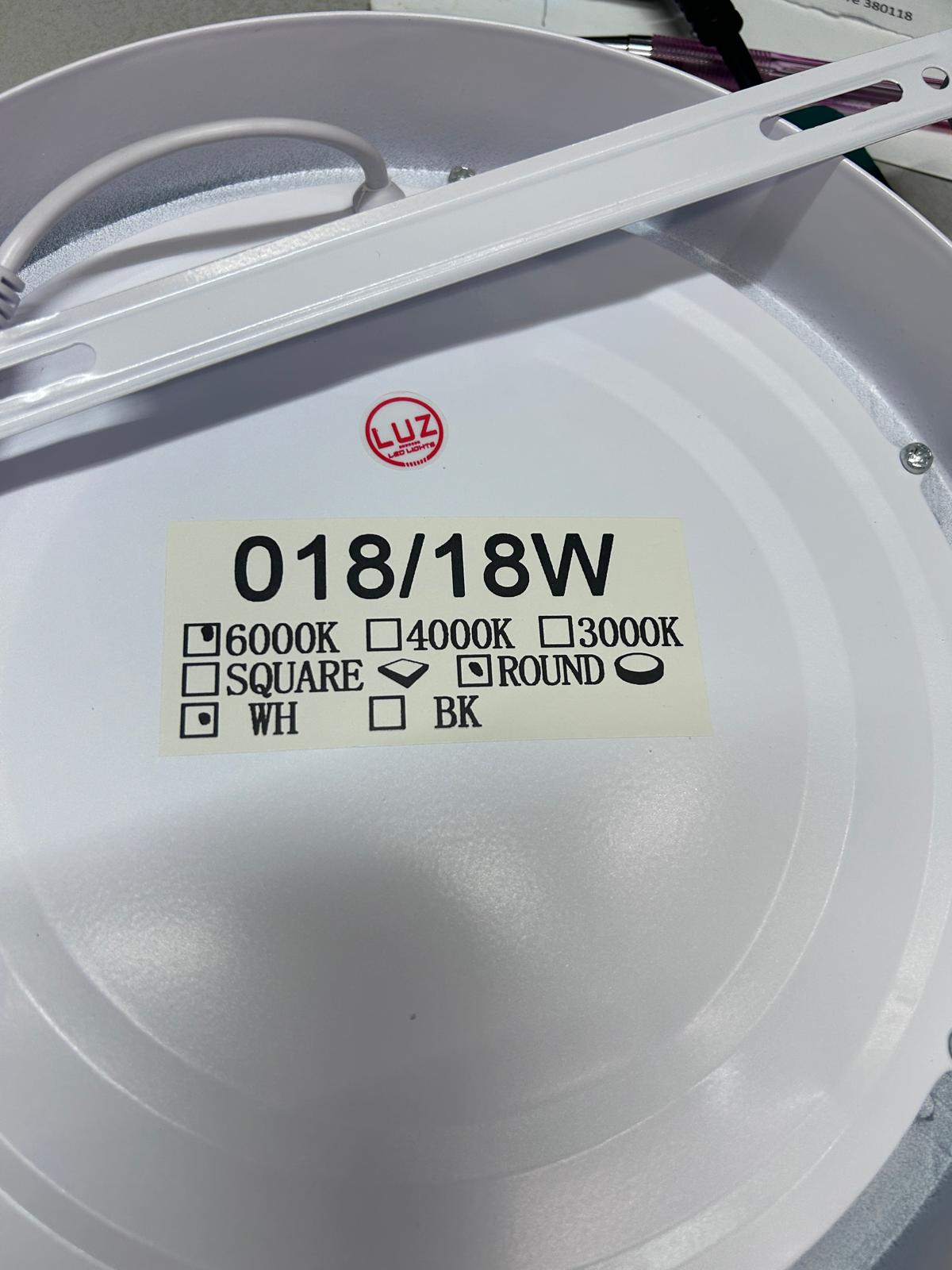 LUZ 018-18W CEILING LIGHT