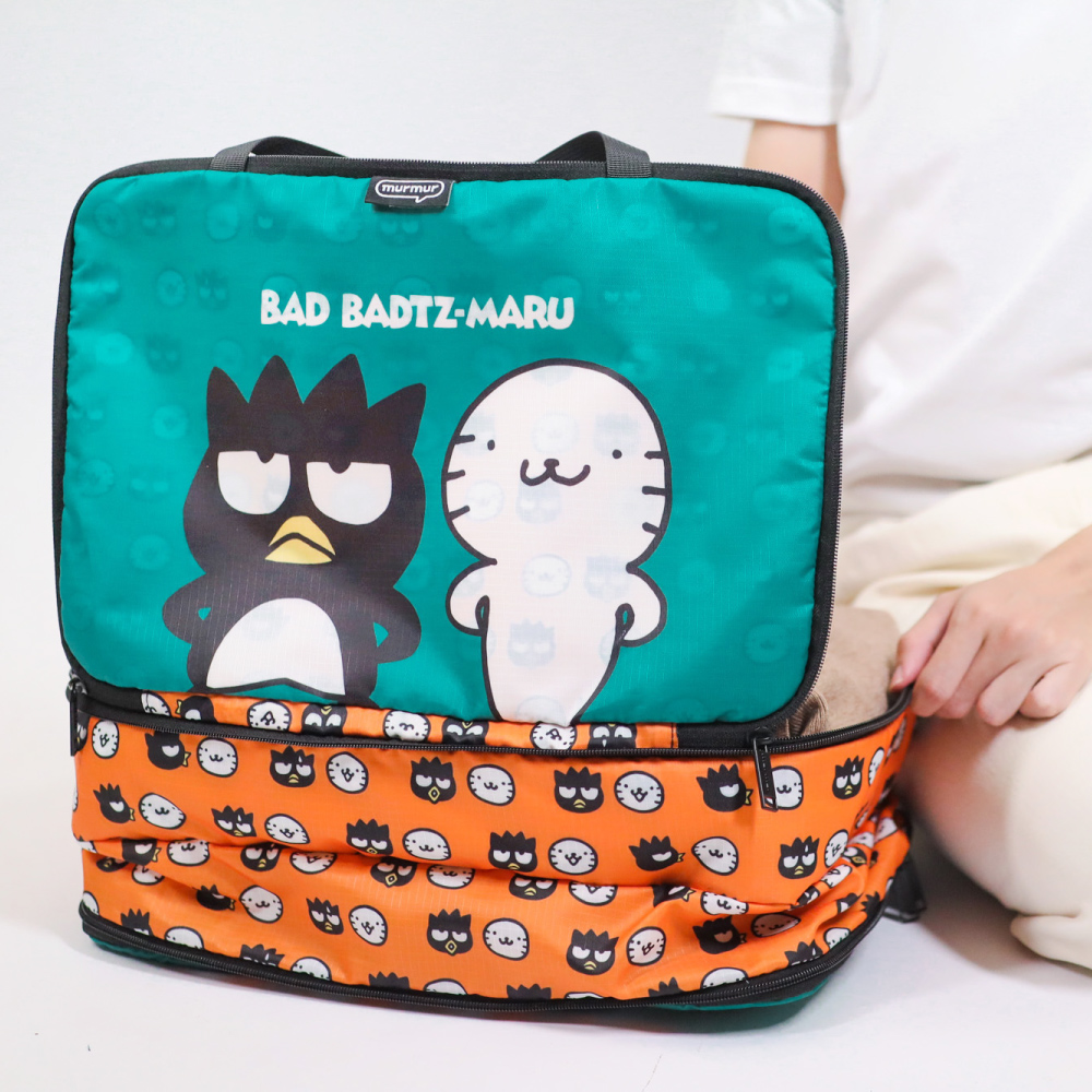 📦訂購 台灣代購 murmur Sanrio 三麗鷗 Badtz-maru XO 企鵝仔 衣物袋