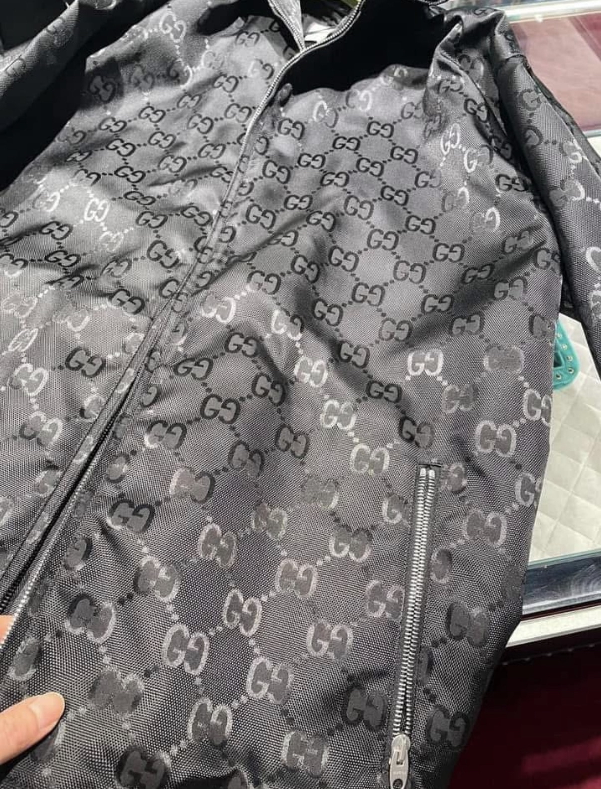Gucci 爆款厚料防微雨風衣