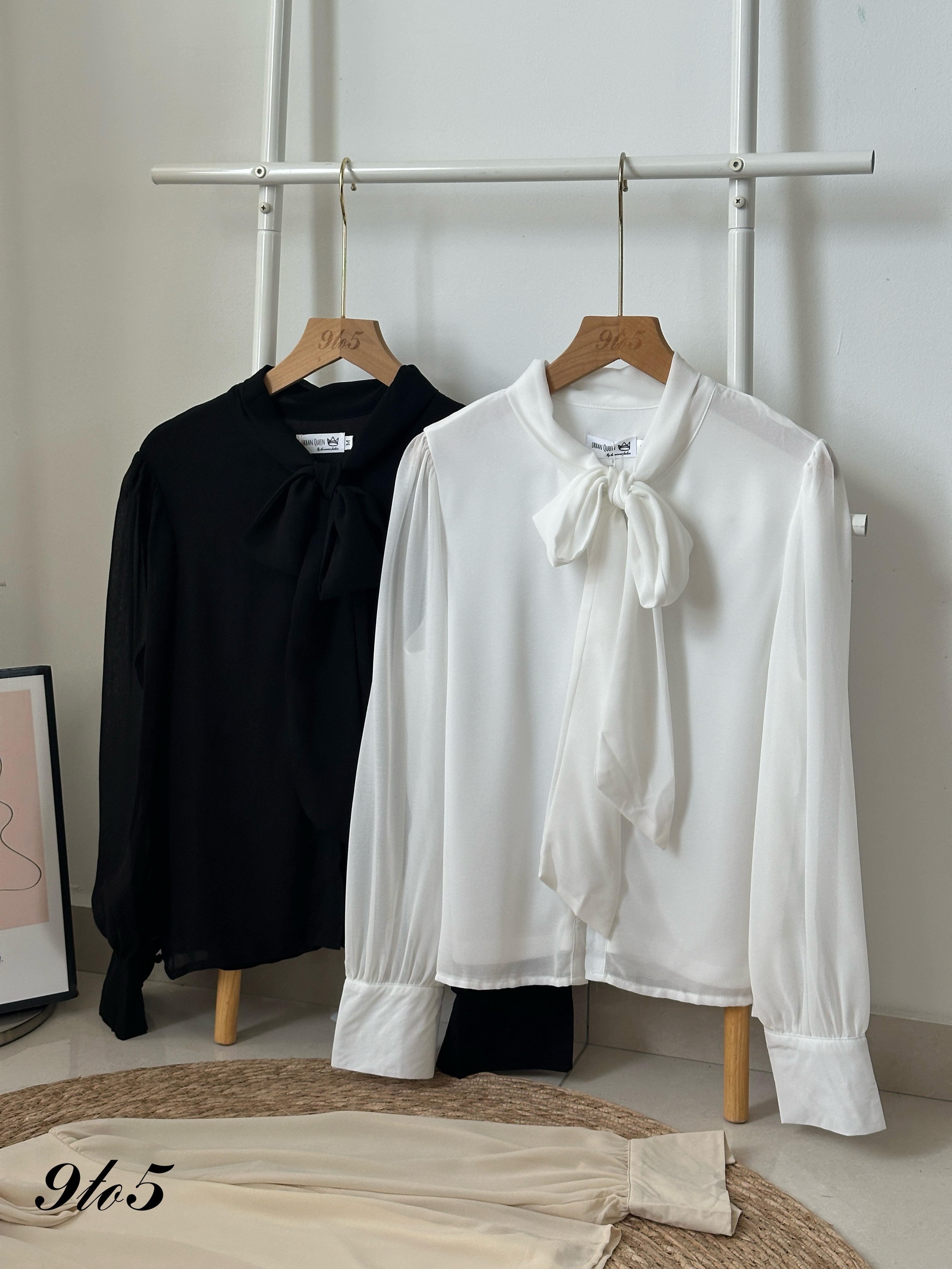 T4083 Bow-tie Shirt - 3 Colors 