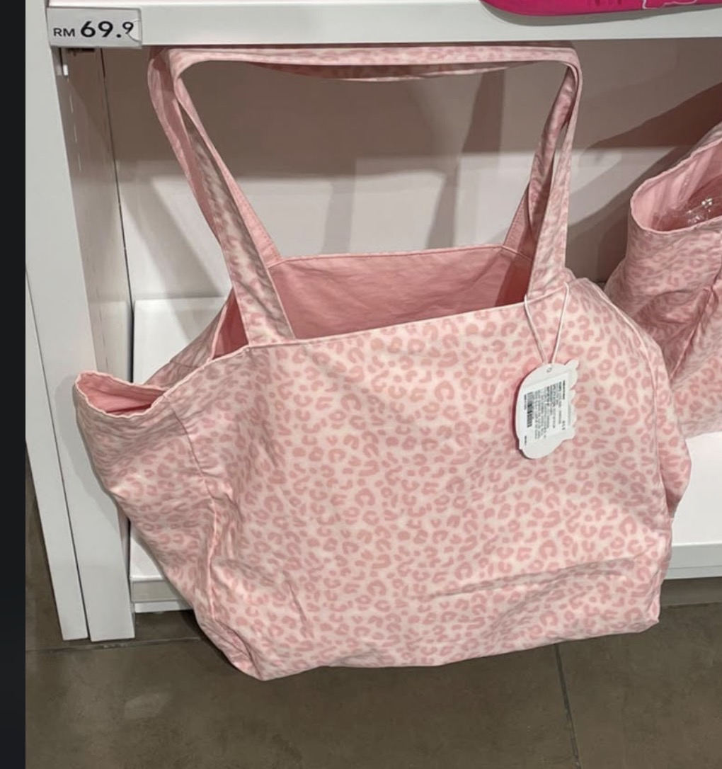 Pink Tote Bag ( Reserved)
