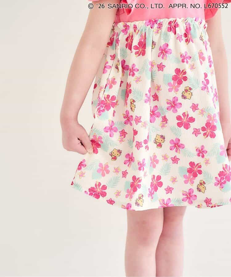 🇯🇵預訂 日本直送🇯🇵Apres les cours x Sanrio系列三色烘烤人物印花花卉滿拼接荷葉邊連身裙