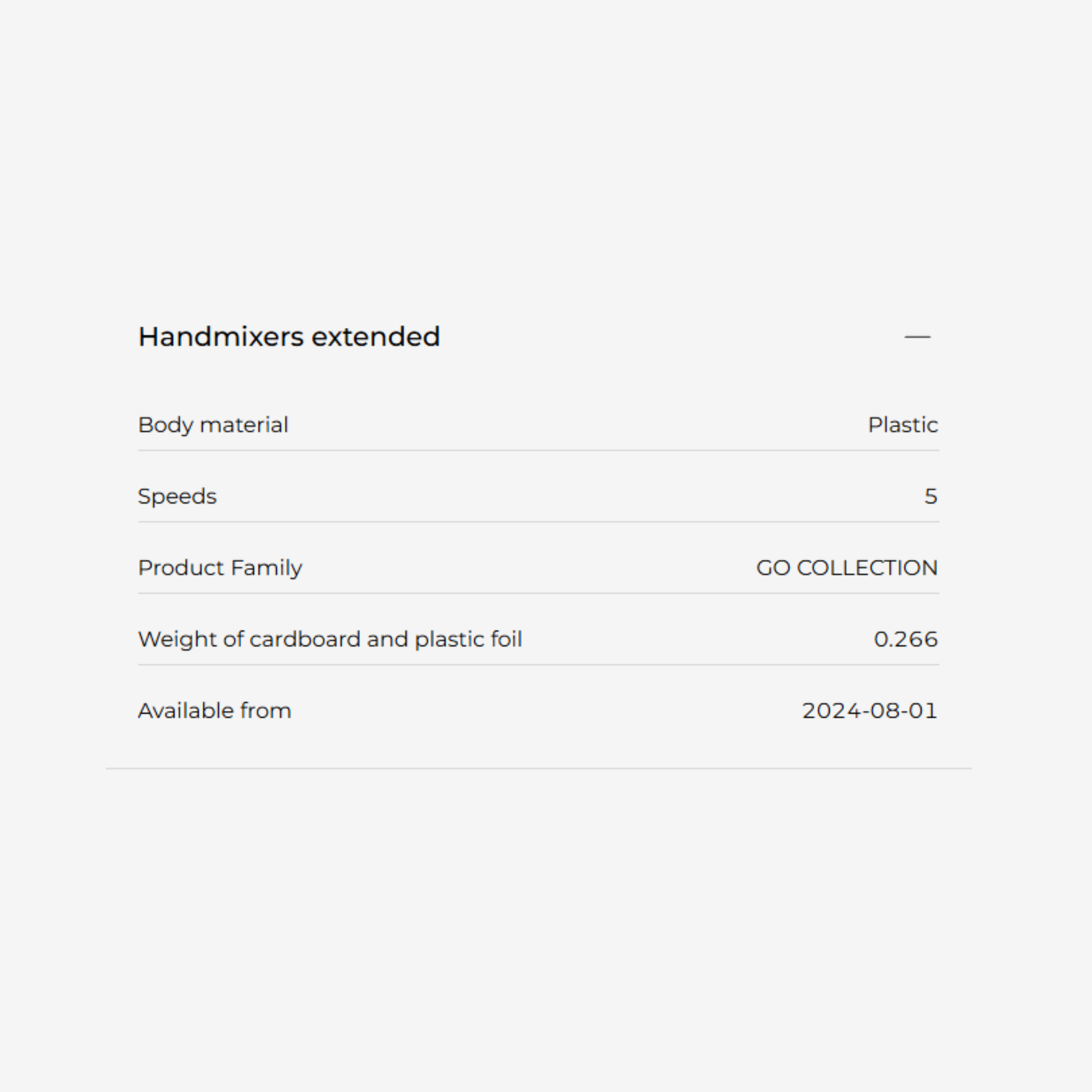 Kenwood 350W QuickMix Go Hand Mixer Storm Blue (HMP40.000GY)