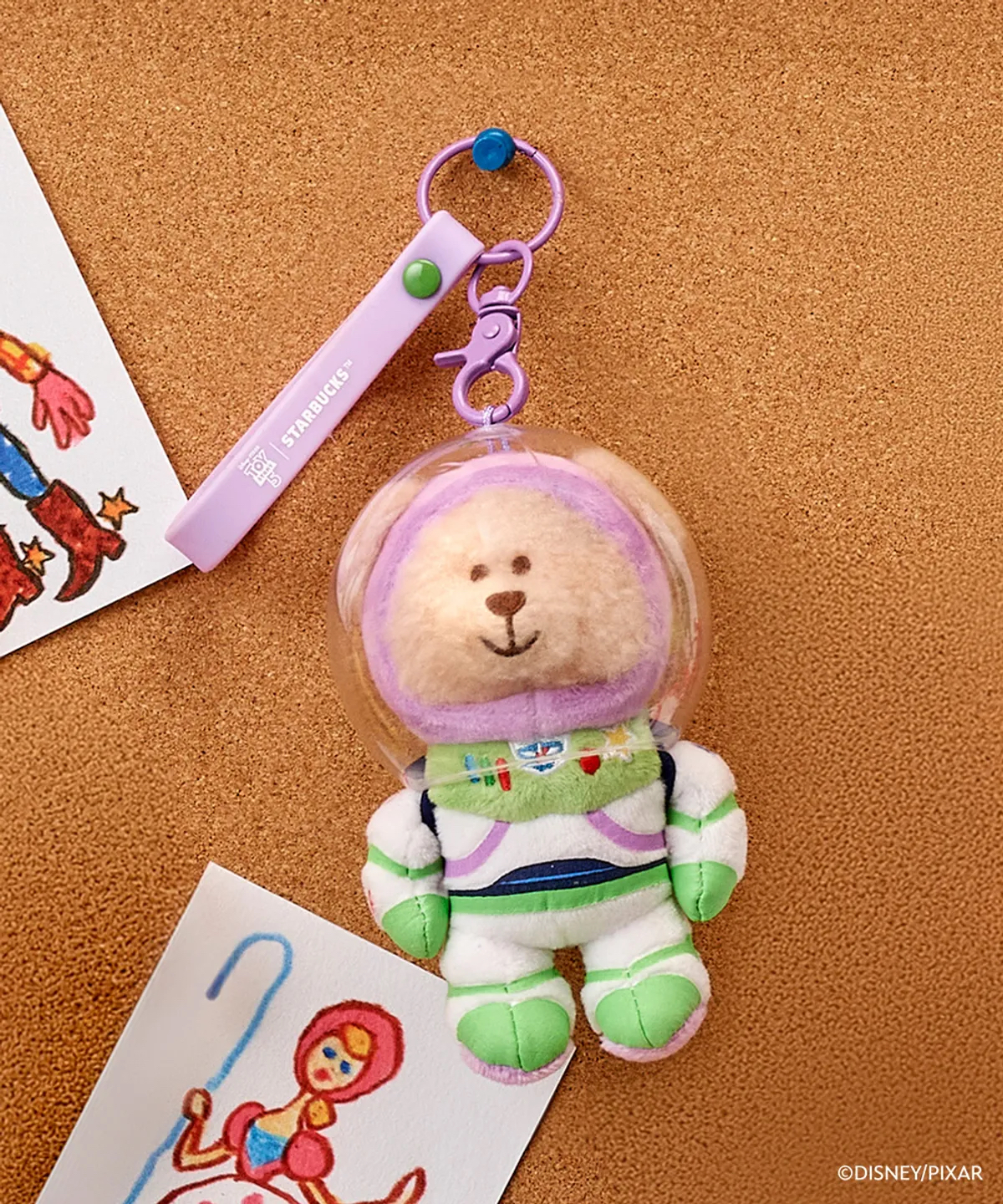 TOY STORY X STARBUCKS TOY STORY KEYRING 巴斯光年玩偶掛飾鑰匙扣