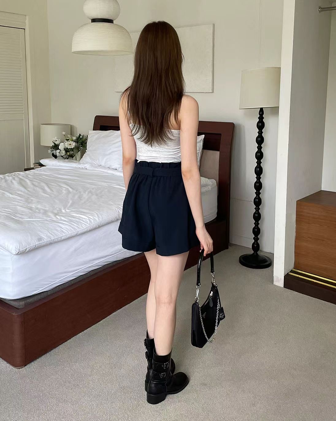 BOT01_09 花苞高腰褲頭PT (2色)