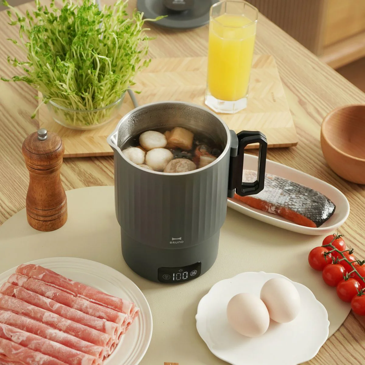 預購⭐️BRUNO 雙電壓電子溫控電煮鍋 - [BAK816]  (香港行貨) 