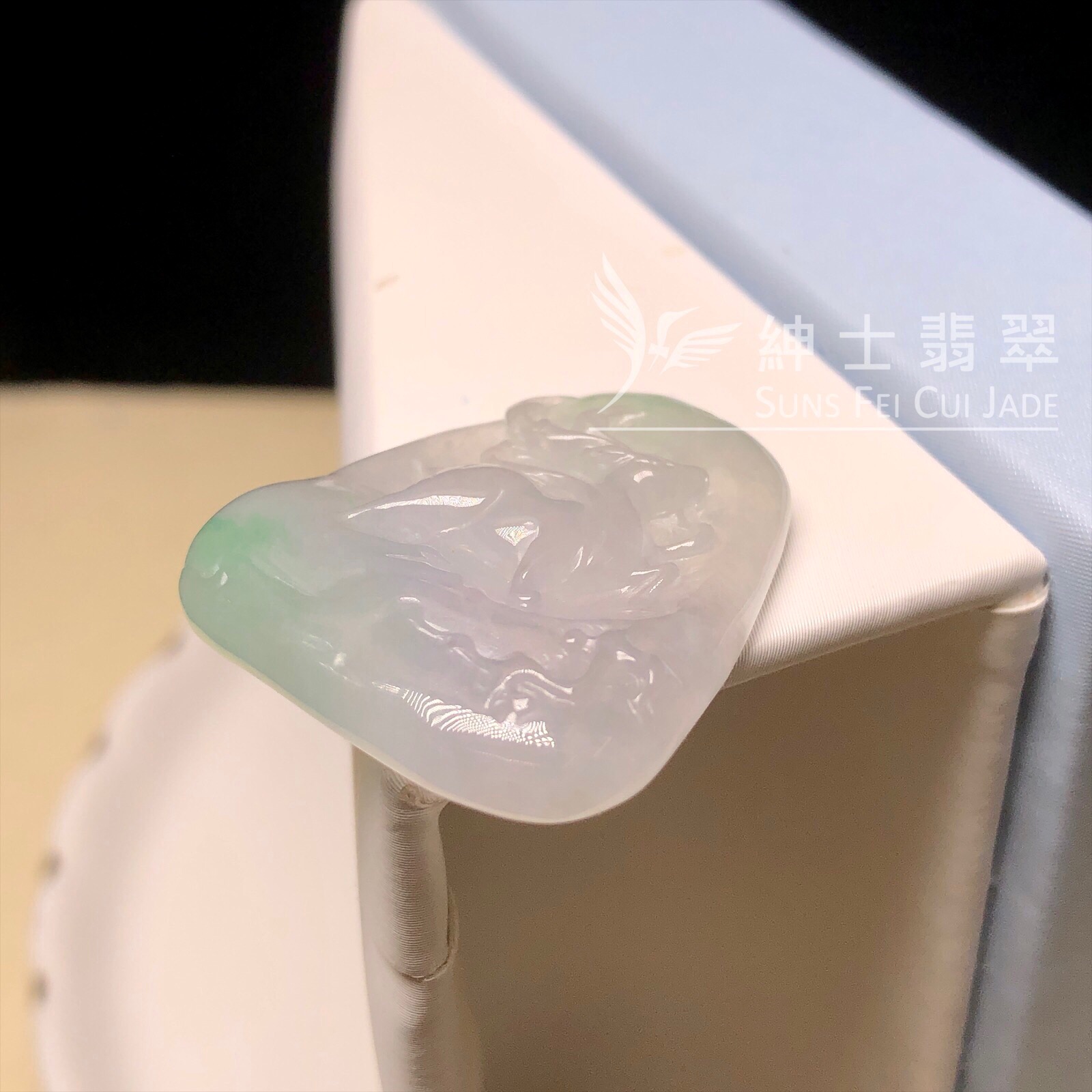 YK00107 金絲翡翠福鹿雙全