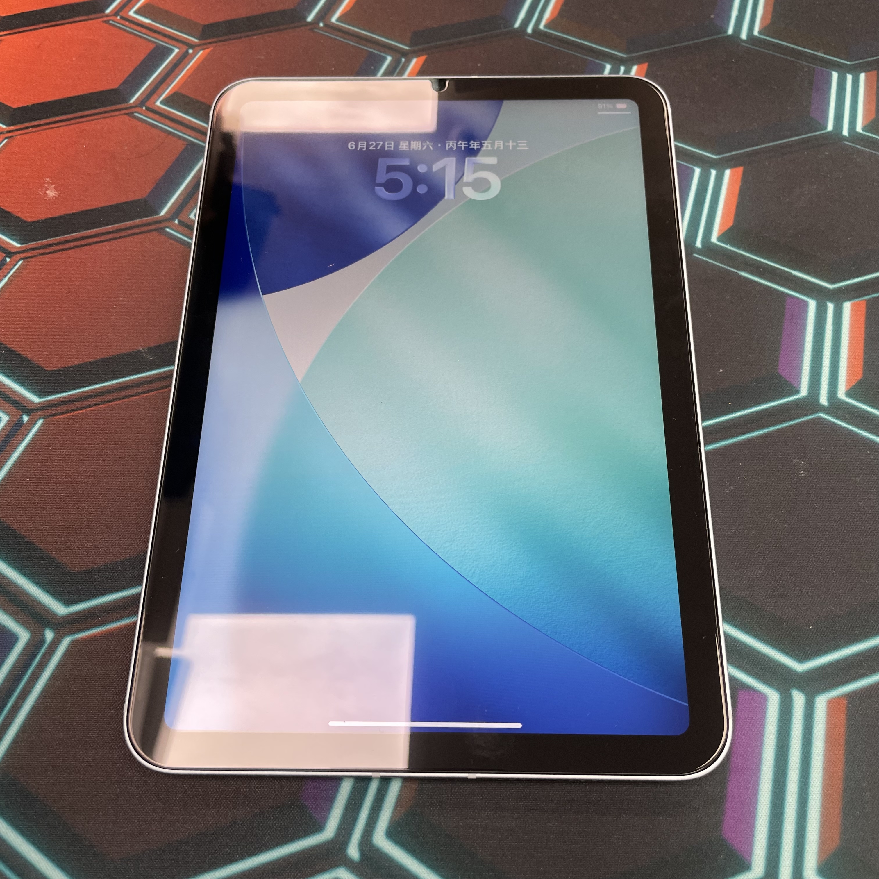*6641 iPad mini 7 完美機 128GB 5G版 藍色 blue