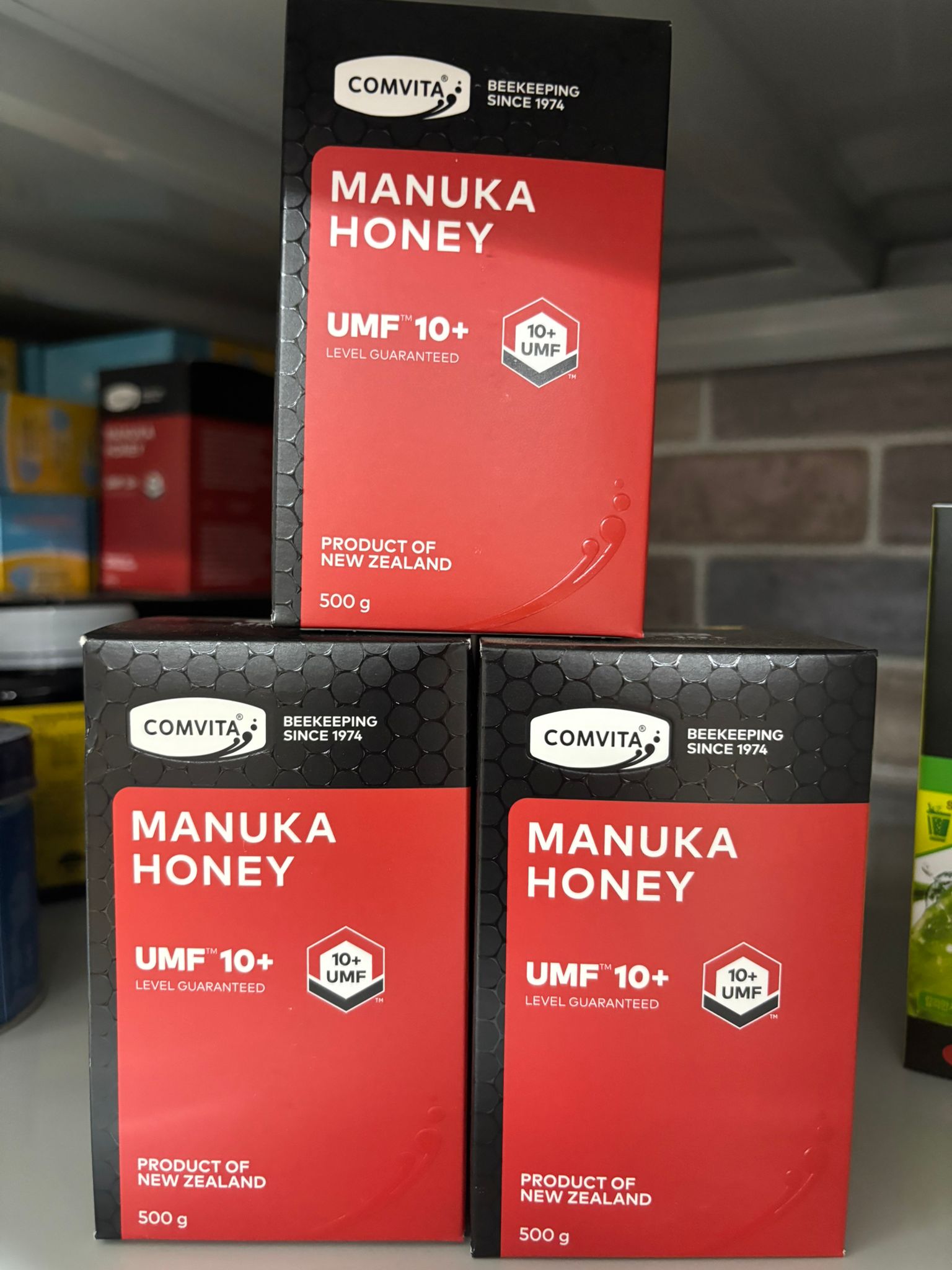 新西蘭 康維他 Comvita 麥盧卡蜂蜜系列  UMF10+500G 