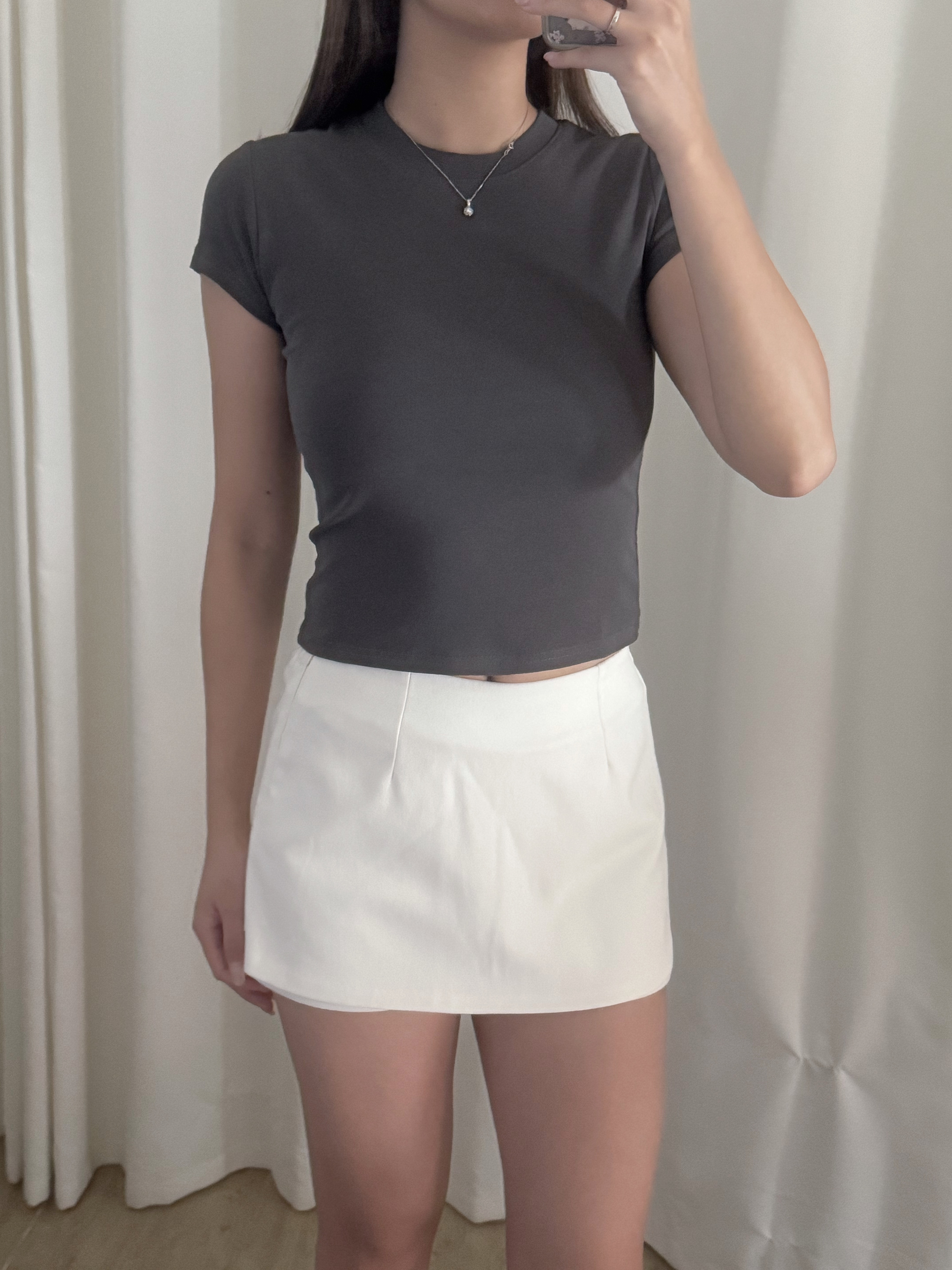 [basic tee]簡約親膚圓領短袖上衣(八色入)