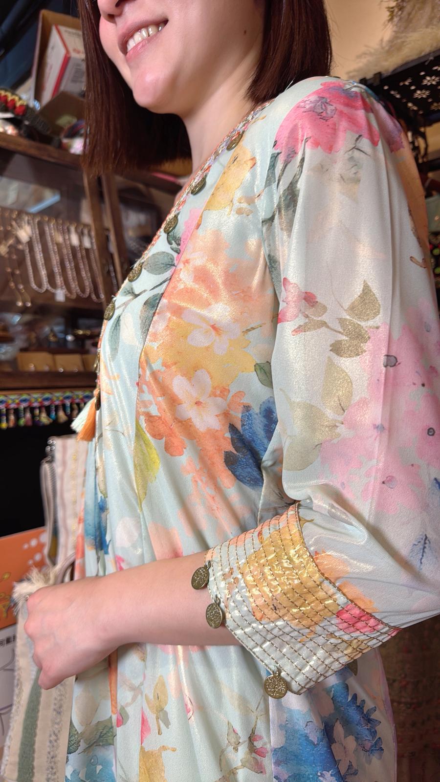 Watercolor Silky Floral OP #1410