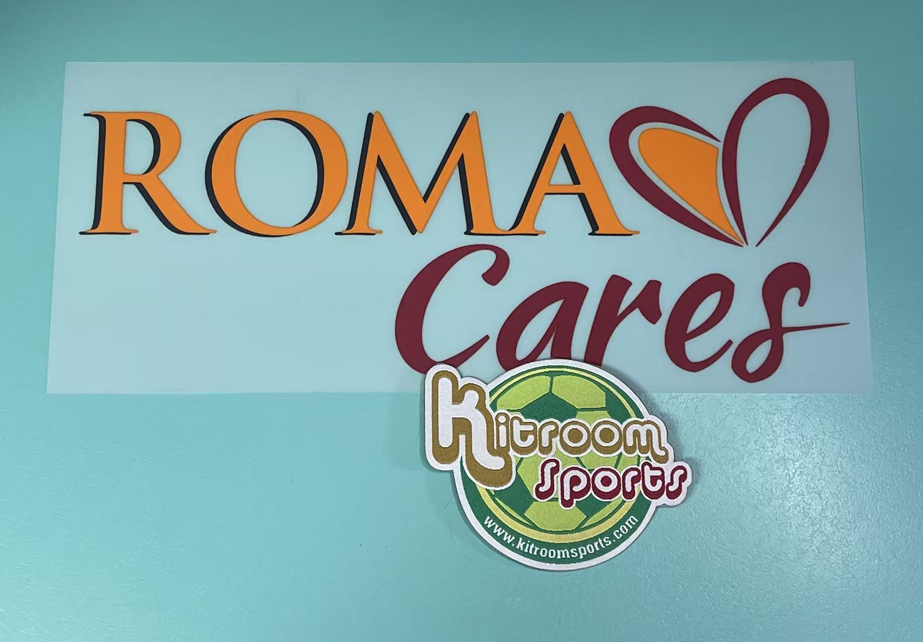 2013-14 Roma Away Sponsor " ROMA Cares "