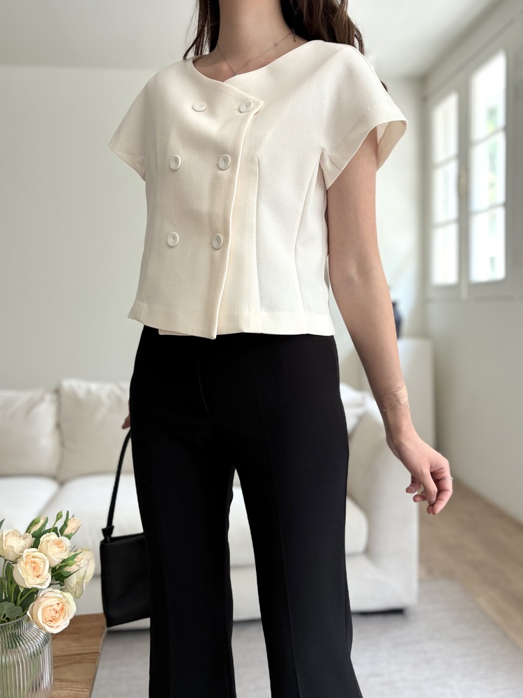Pull-On Stretch Pants (Black)