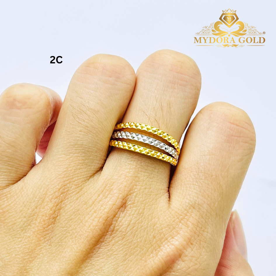 MYDORA Cincin KLCC Pahat 3 Layer (5G) l EMAS 916/22K