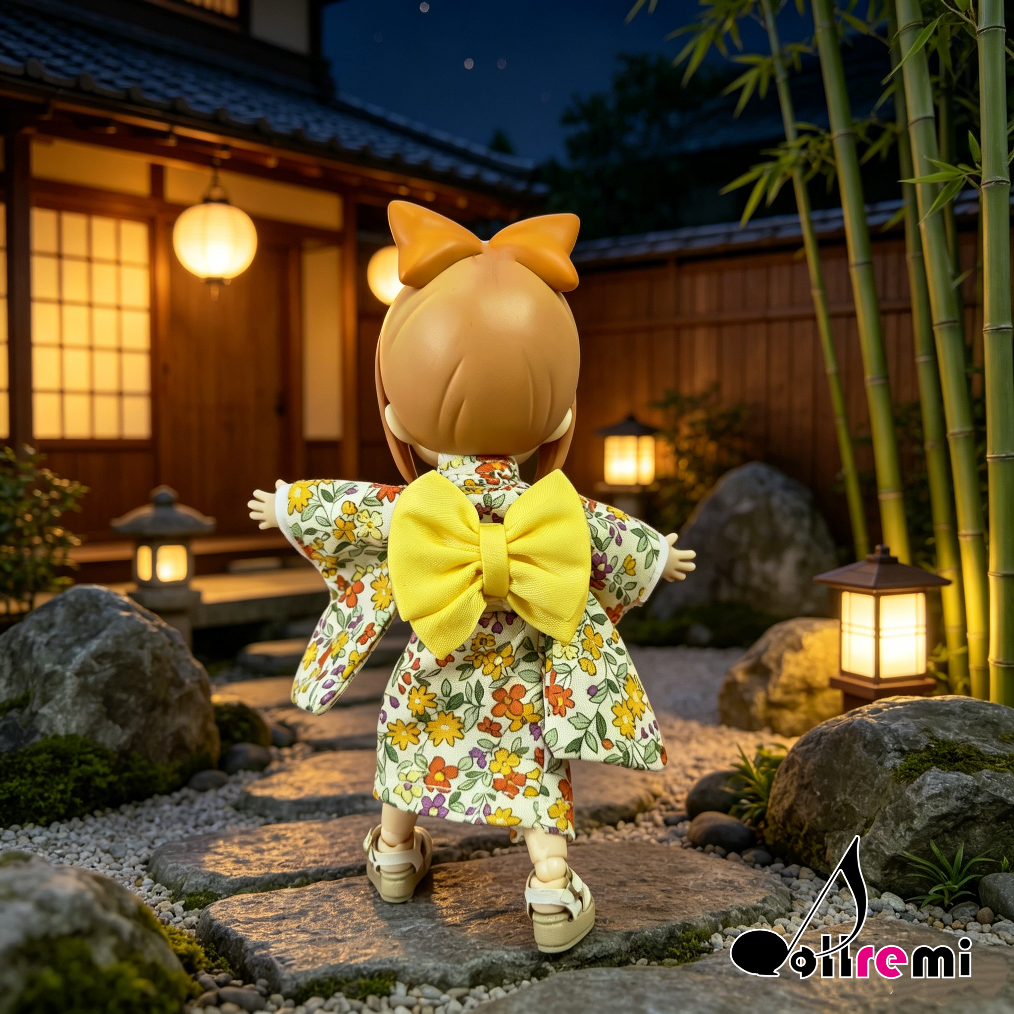 【dollremi】(OB0891) 和服兩件套 Kimono two-piece set