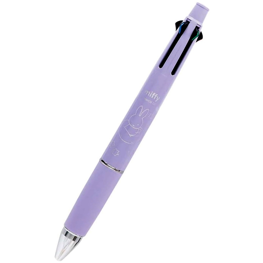 現貨｜Miffy uni Jetstream 4&1 日本製 多功能 5用筆 0.5mm 4色原子筆 + 0.5mm 鉛芯筆 (EB507LV)