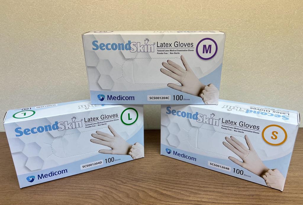 SecondSkin Latex Gloves - Powder Free