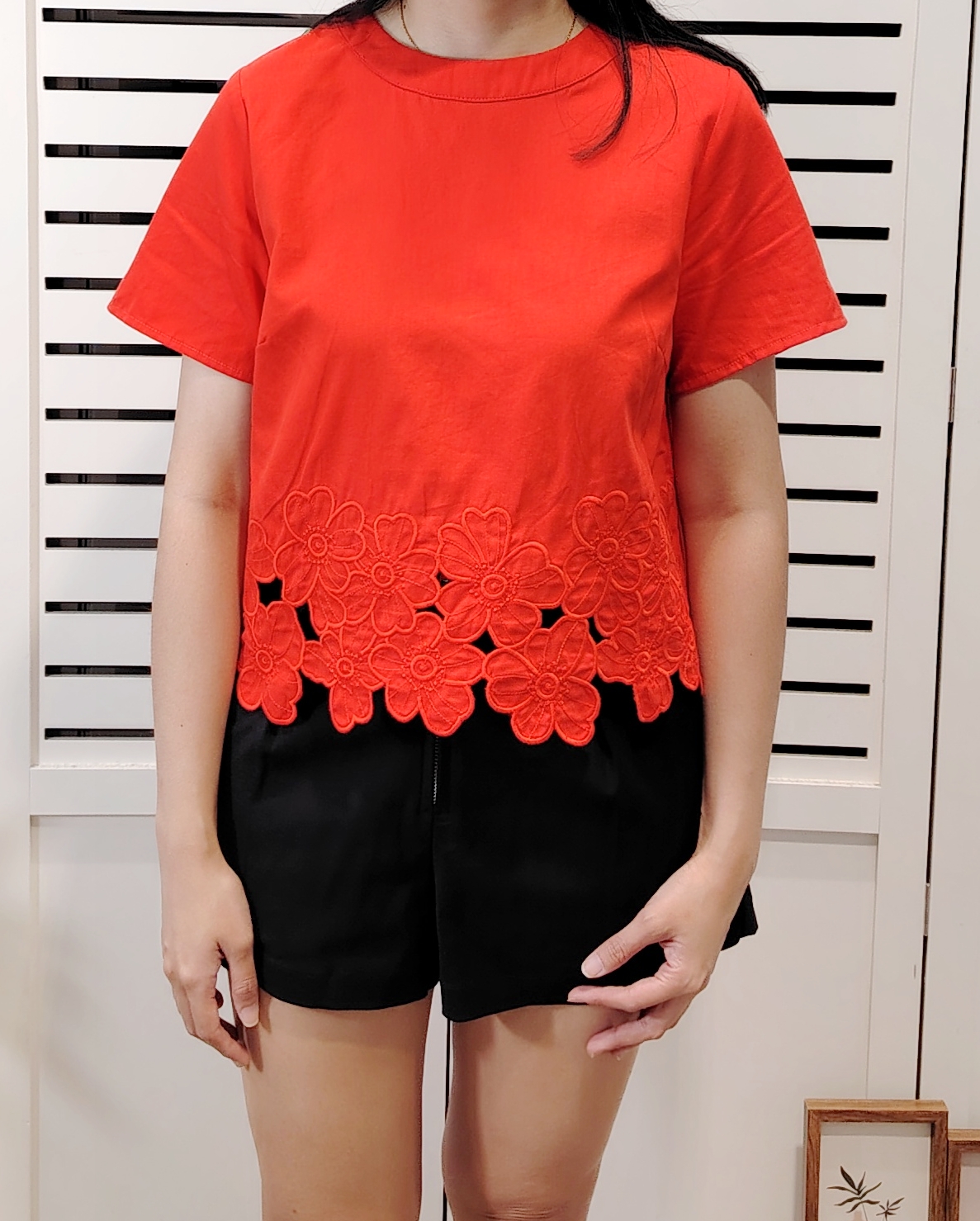 25011 Cny Embroidery Blouse 