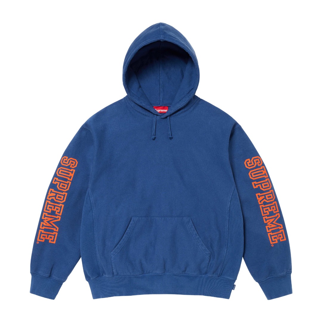 Supreme Collegiate Sleeve Hooded Sweatshirt
