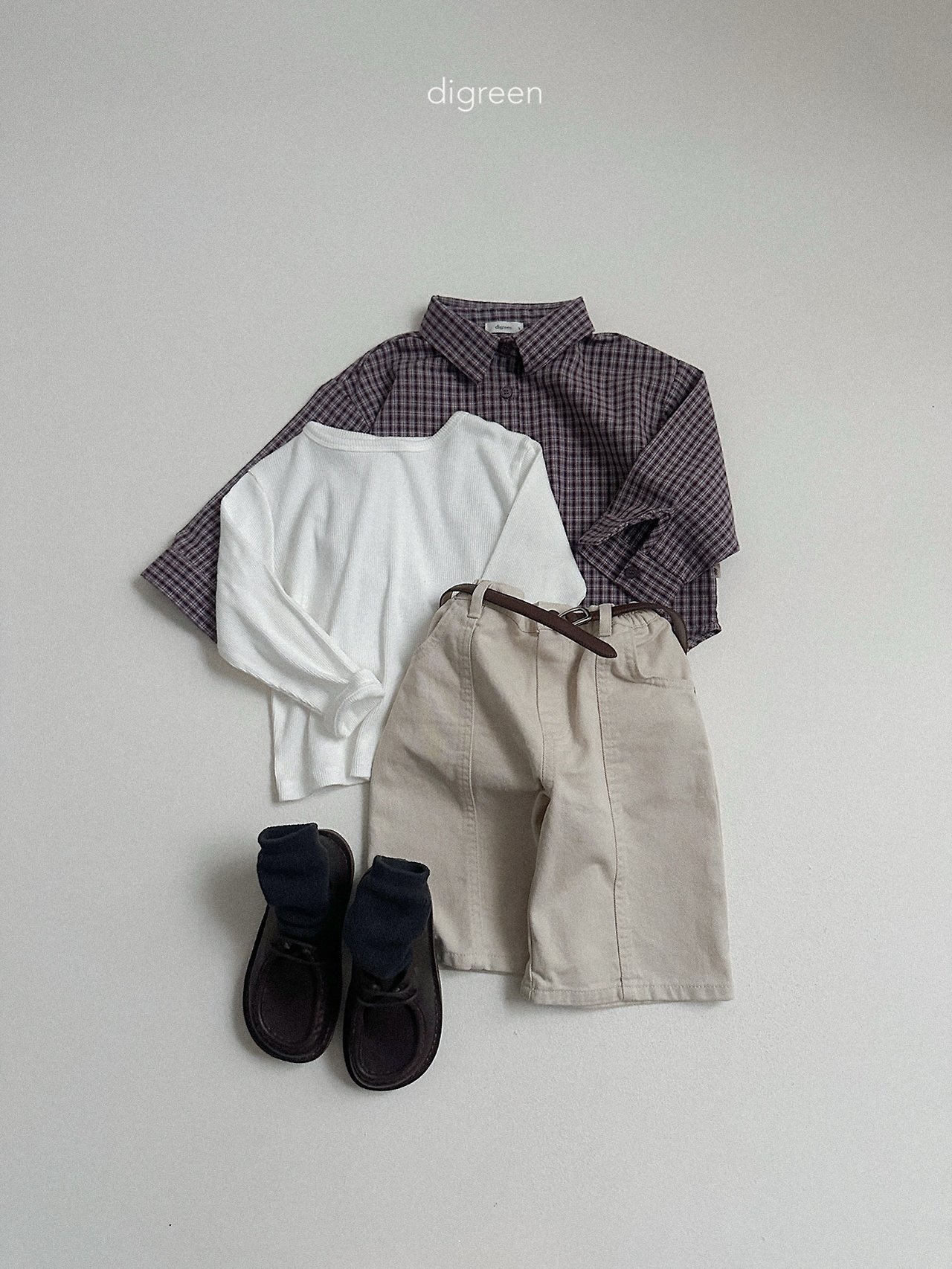 Digreen | picnic check shirt 