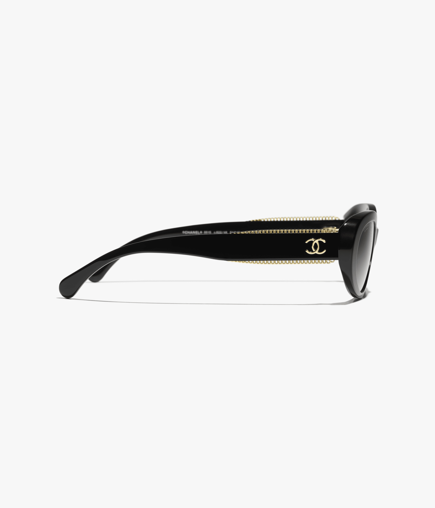 現貨優惠💖Chanel 爆款oval 金色鏈條太陽眼鏡