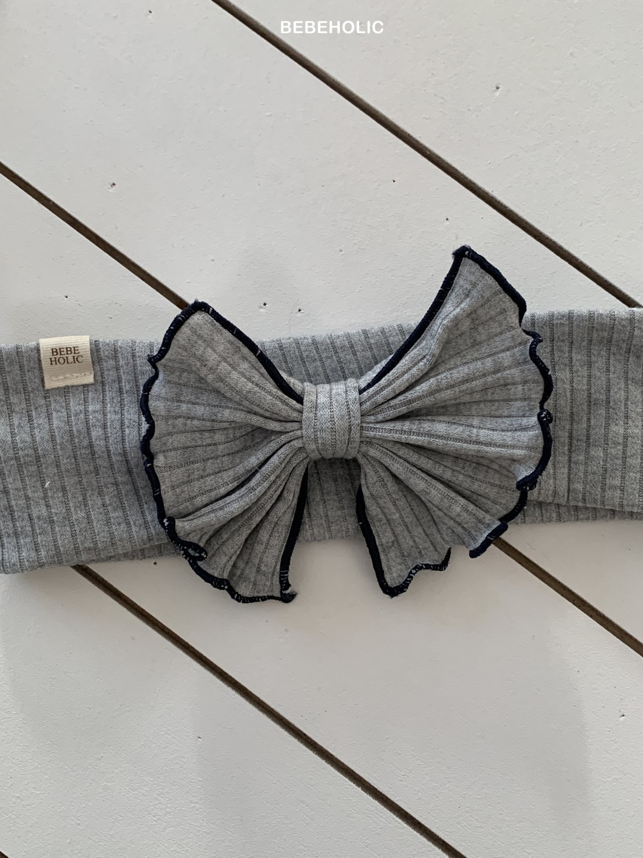 🌸預訂 韓國直送🌸🇰🇷BEBEHOLIC五色標籤蝴蝶結髮帶