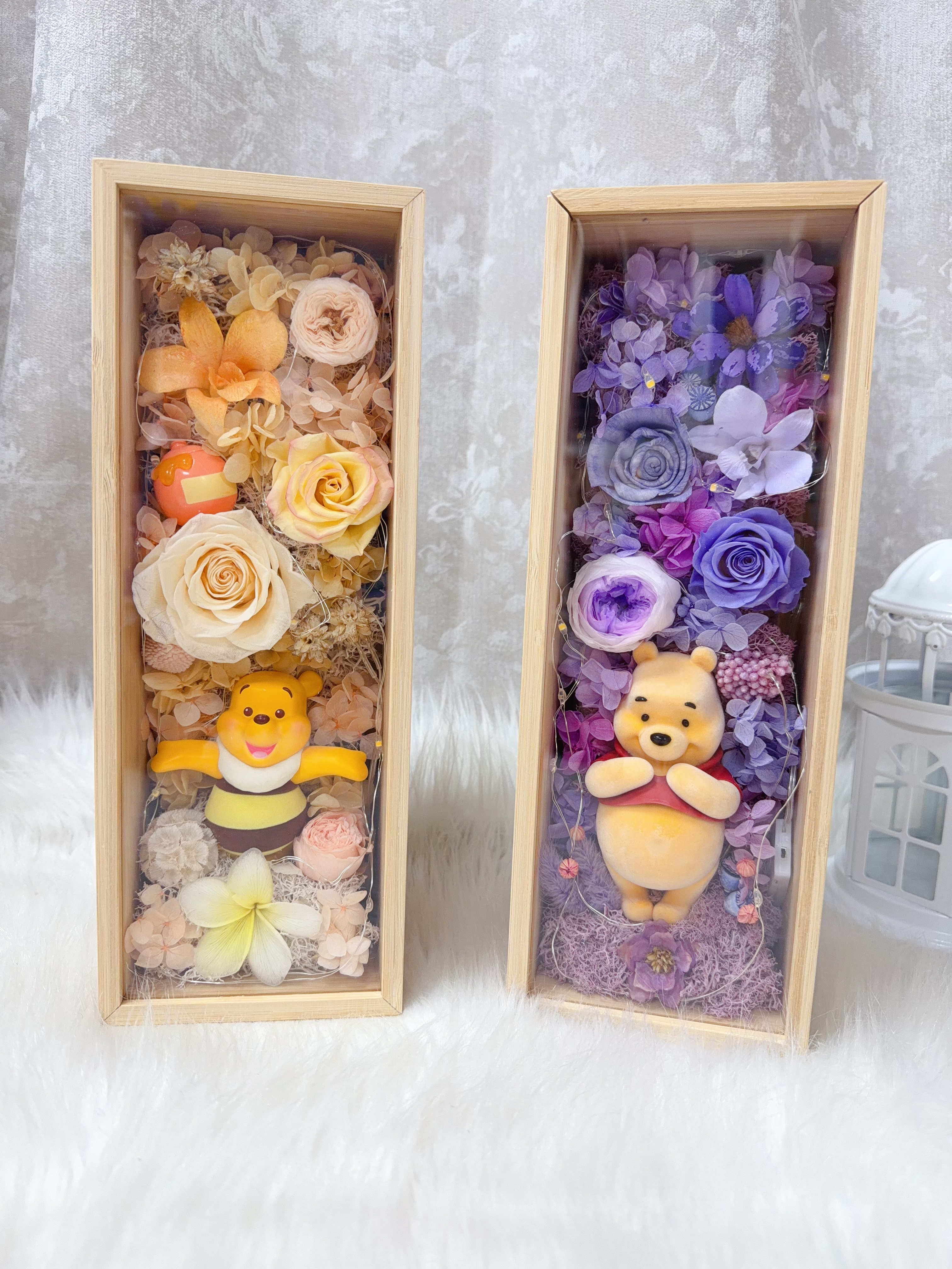小熊維尼永生花花盒