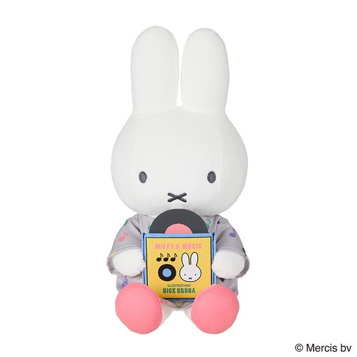 ⚡️限時抵價⚡️｜日本直送 Miffy ＆Music 唱片毛絨公仔