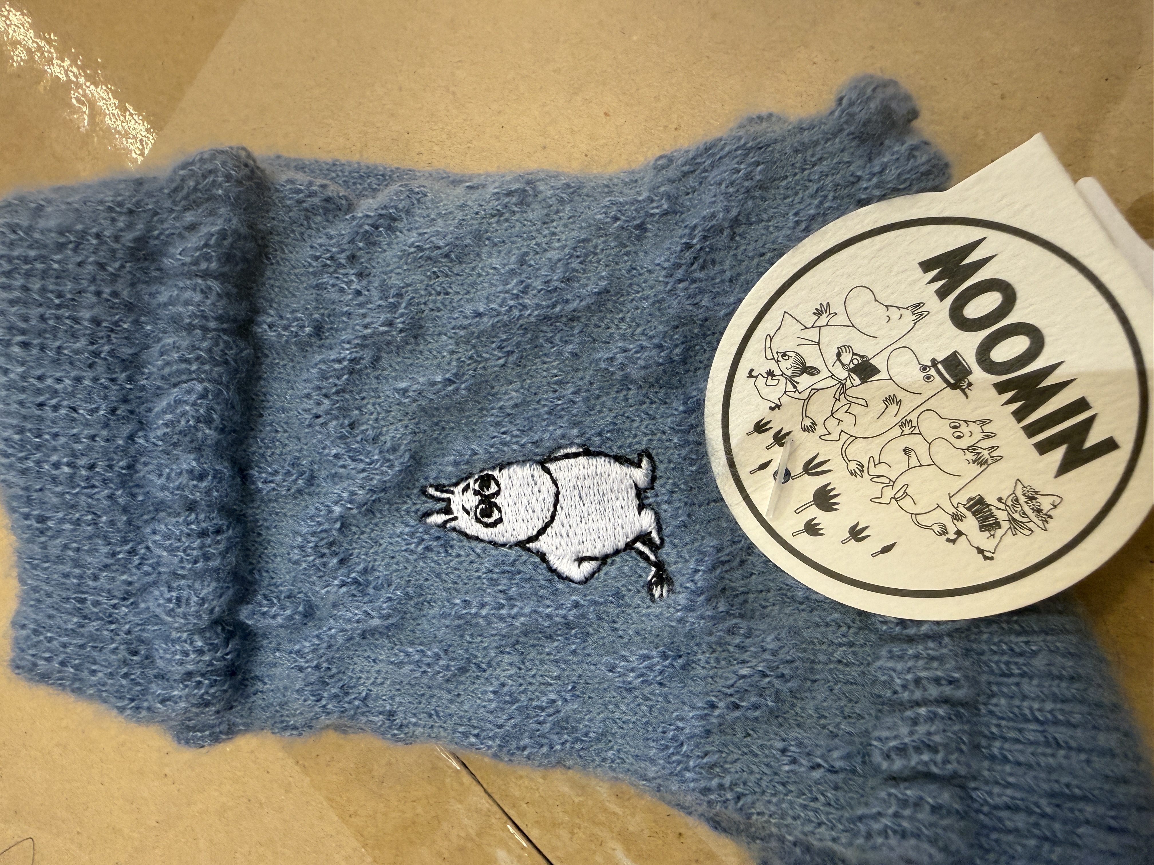 姆明刺繡襪 MNL-47-3828