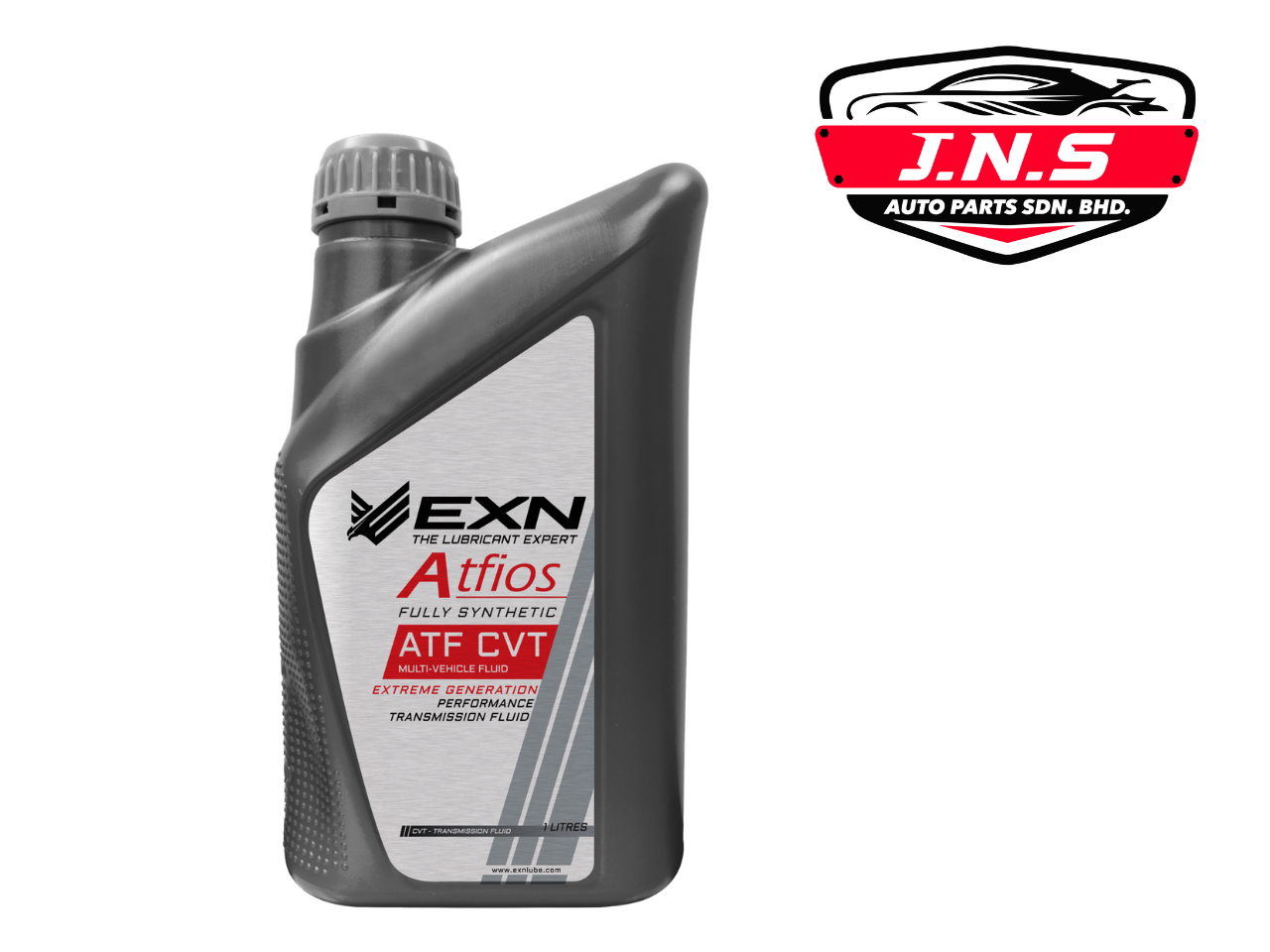EXN Atfios Fully Synthetic ATF CVT Multi-Vehicle Transmission Fluid 1L