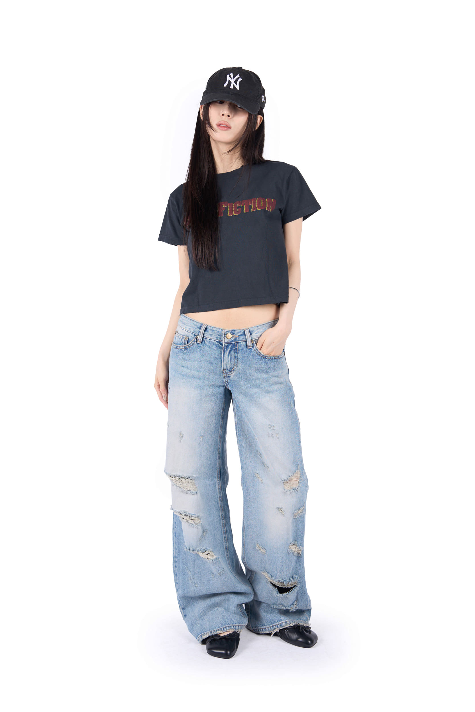 Vintage Film Graphic Crop Tee