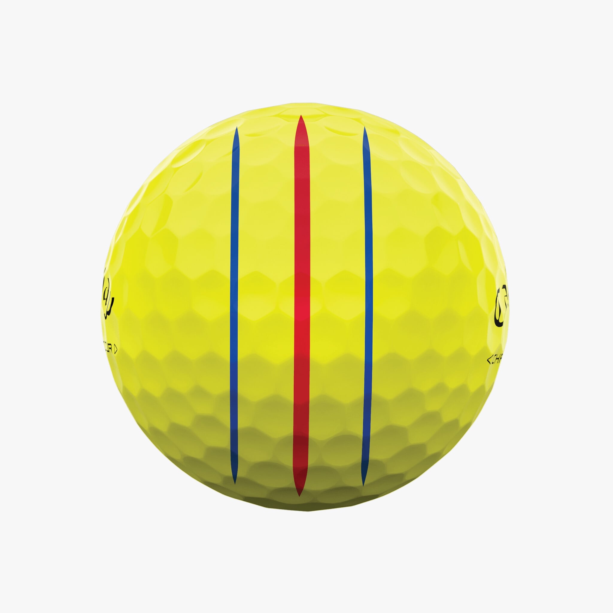 CALLAWAY CHROME TOUR TRIPLE TRACK 四層球- 黃色