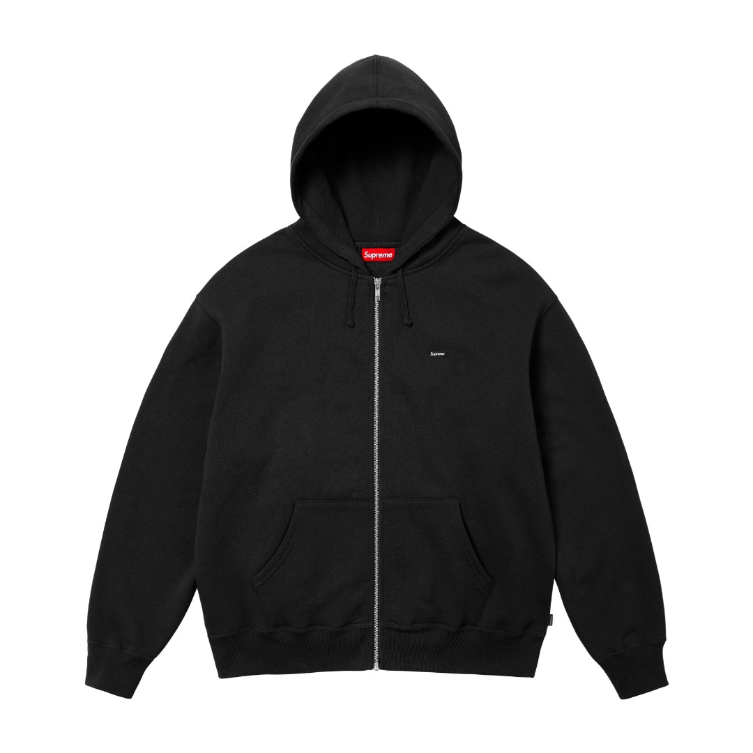 Supreme Small Box Zip Up Hooded Sweatshirt