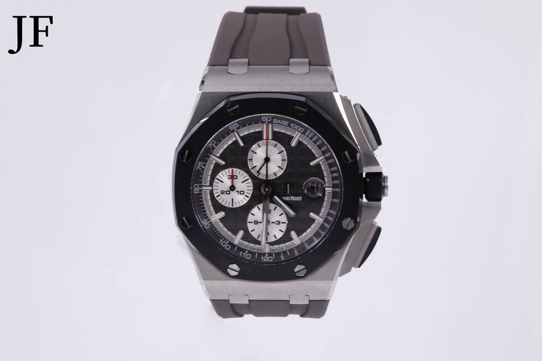 🚀精品 AP 皇家橡树离岸型 大熊猫计时码表 AP 26400 精钢表壳 陶瓷表圈 双面蓝宝石镜面 3126机芯 橡胶表带 精钢针扣 直径44mm💯