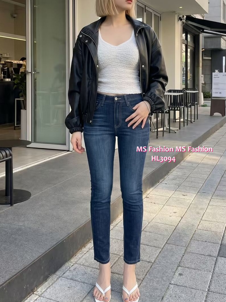 HL3094 韓國🌼Howluk深藍slimcut牛