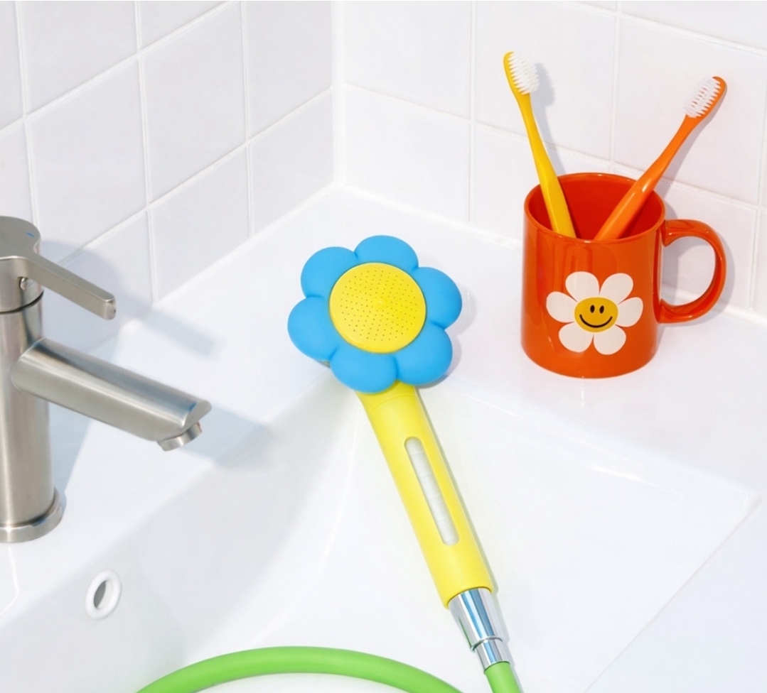 Wiggle Wiggle Blooming 花灑頭+喉管連濾芯套裝